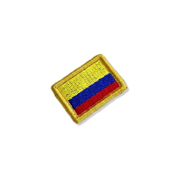 BP0049-031 Bandeira Colômbia Patch Bordado 3,8×2,5 cm - Imagem 7
