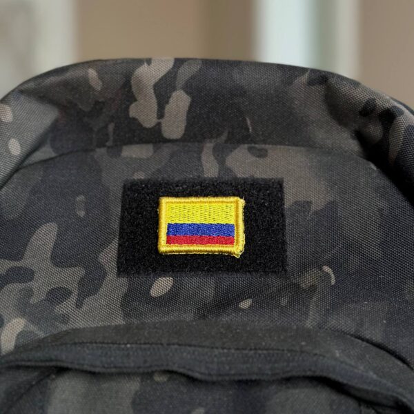 BP0049-031 Bandeira Colômbia Patch Bordado 3,8×2,5 cm - Imagem 2