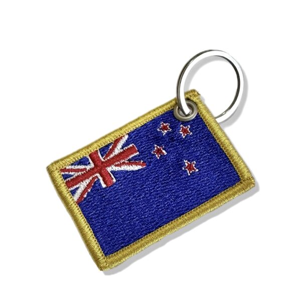BP0051-011 Bandeira Nova Zelândia Patch Bordado 5,7x3,8cm - Imagem 5