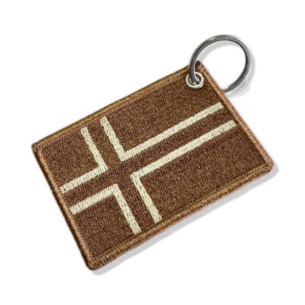BP0054-004 Bandeira Noruega Patch Bordado 7,5x5cm - Imagem 5
