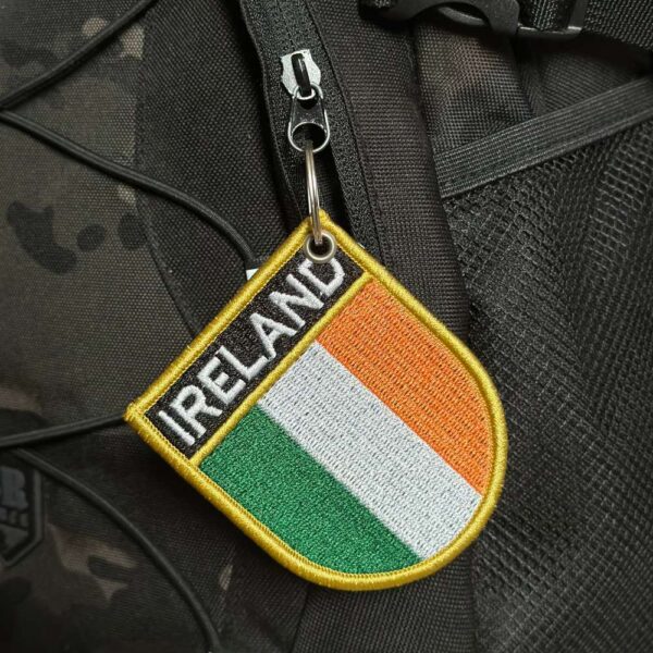 BP0059E-001 Bandeira Irlanda Patch Bordado 6,8x8,0cm - Imagem 3