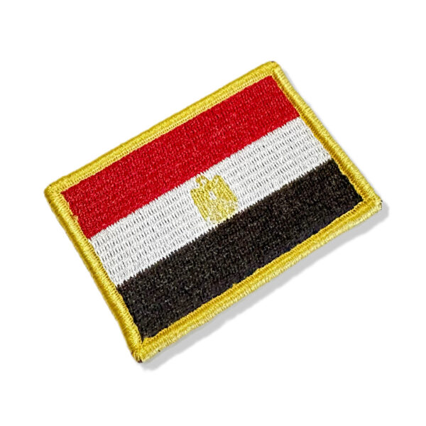 BP0069-001 Bandeira Egito Patch Bordado 7,5x5,0cm - Imagem 7