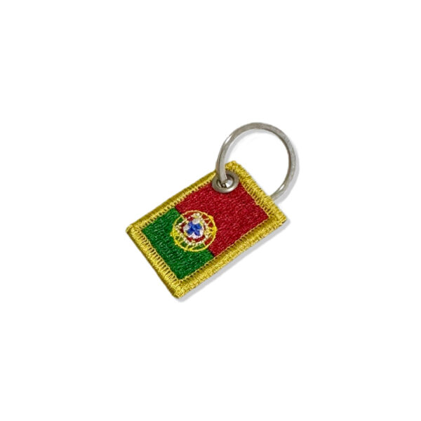 BP0071-031 Bandeira Portugal Patch Bordado 3,8x2,5cm - Imagem 5