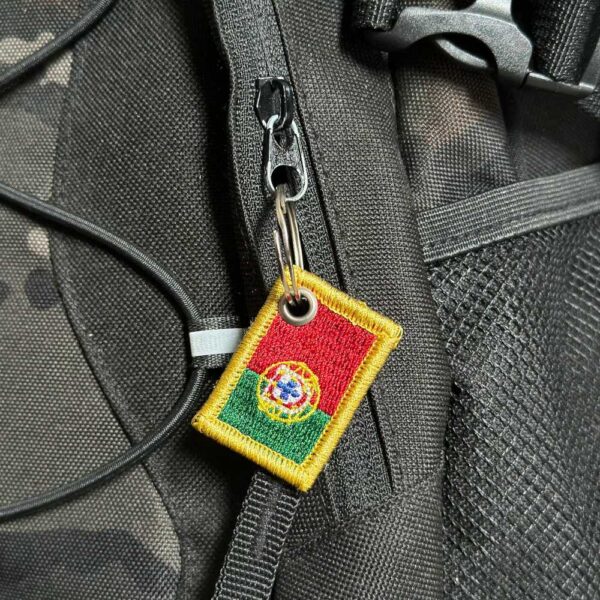 BP0071-031 Bandeira Portugal Patch Bordado 3,8x2,5cm - Imagem 6