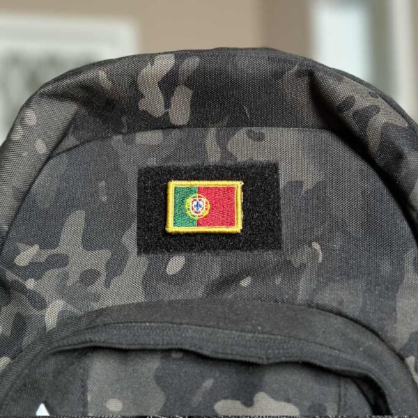 BP0071-031 Bandeira Portugal Patch Bordado 3,8x2,5cm - Imagem 4