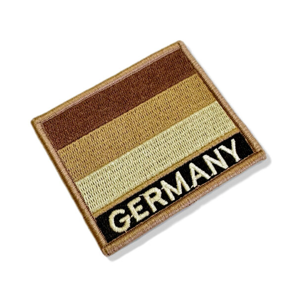 BP0081N-004 Bandeira Alemanha Patch Bordado 7,5x6,3cm - Imagem 7