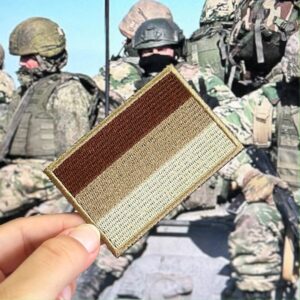 BP0081-004 Bandeira Alemanha Patch Bordado 7,5×5,0cm