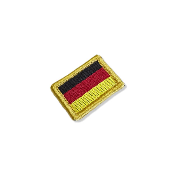 BP0081-031 Bandeira Alemanha Patch Bordado 3,8x2,5cm - Imagem 7