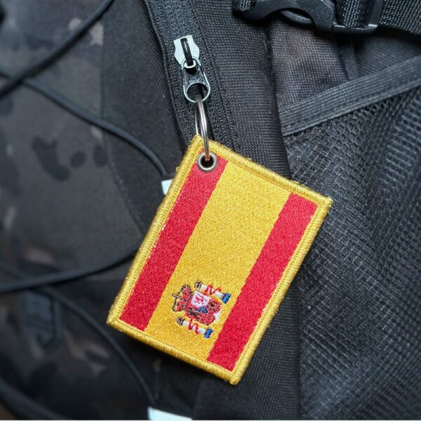 BP0084-001 Bandeira Espanha Patch Bordado 7,5x5 - Imagem 6