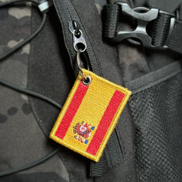 BP0084-011 Bandeira Espanha Patch Bordado 5,7x3,8cm - Imagem 6