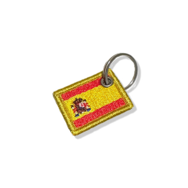 BP0084-031 Bandeira Espanha Patch Bordado 3,8x2,5cm - Imagem 5