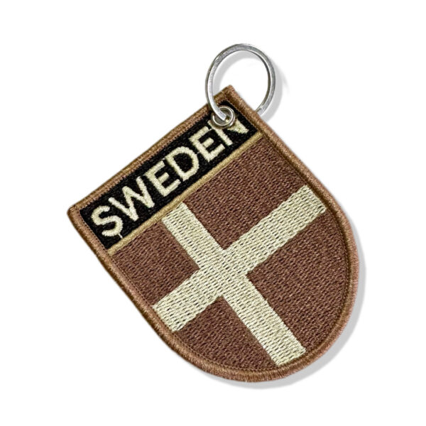 BP0087E-004 Bandeira Suécia Patch Bordado 6,8x8,0cm - Imagem 7