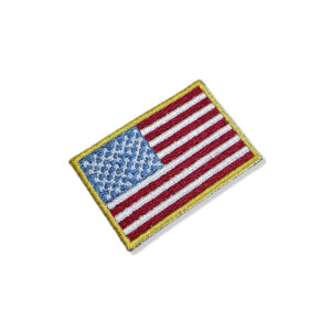 BP0055-011 Bandeira USA Patch Bordado 5,7×3,8cm