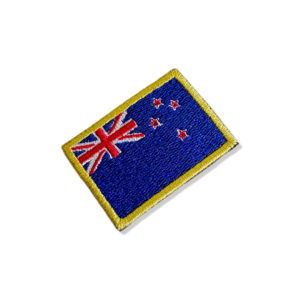 BP0051-011 Bandeira Nova Zelândia Patch Bordado 5,7×3,8cm