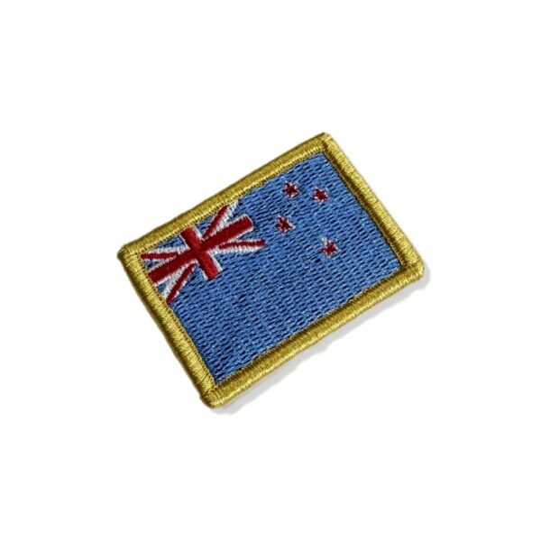 BP0051-011 Bandeira Nova Zelândia Patch Bordado 5,7x3,8cm - Imagem 3