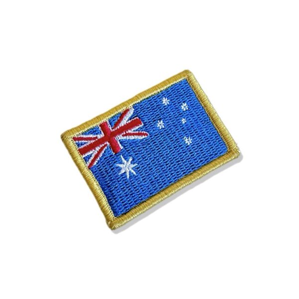 BP0007-011 Bandeira Austrália Patch Bordado 5,7x3,8cm - Imagem 7