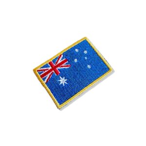 BP0007-011 Bandeira Austrália Patch Bordado 5,7×3,8cm