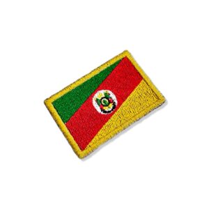 BE0019-011 Bandeira Rio Grande do Sul Patch Bordado 5,7×3,8cm