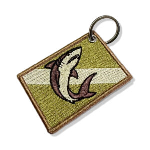 BD0176-003 Bandeira Mergulhador Patch Bordado 7,5×5