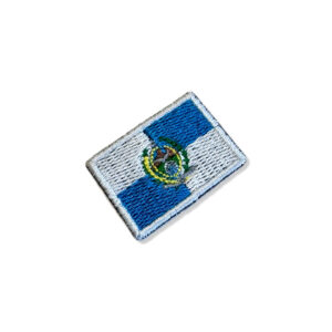 BE0136-036 Bandeira Rio de Janeiro Patch Bordado 3,8×2,5cm
