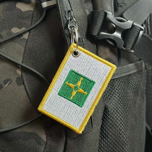 BE0154-001 Bandeira Distrito Patch Bordado 7,5x5 - Imagem 5