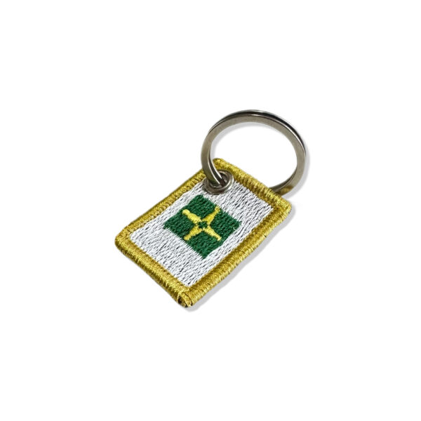 BE0154-031 Bandeira Distrito Patch Bordado 3,8x2,5cm - Imagem 2