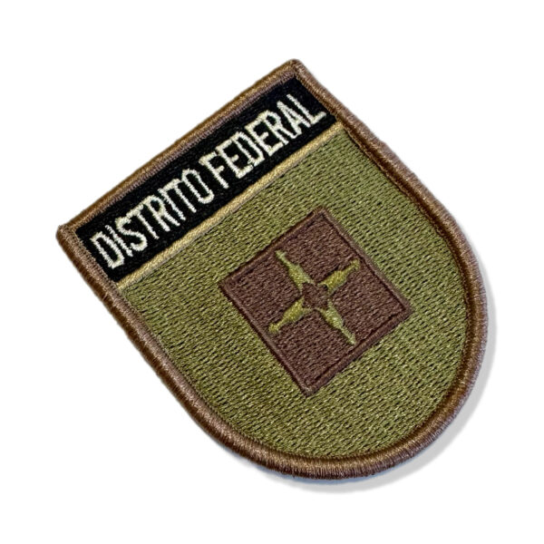 BE0154E-003 Bandeira Distrito Patch Bordado 6,8x8,0cm - Imagem 8