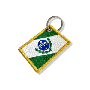 BE0174-011 Bandeira Paraná Patch Bordado 5,7×3,8cm