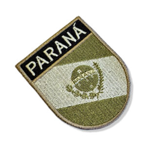 BE0174E-003 Bandeira Paraná Patch Bordado 6,8×8,0cm