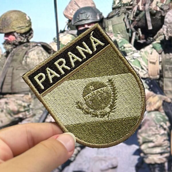 BE0174E-003 Bandeira Paraná Patch Bordado 6,8x8,0cm - Imagem 4