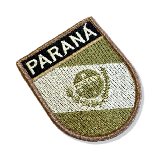 BE0174E-003 Bandeira Paraná Patch Bordado 6,8x8,0cm - Imagem 7