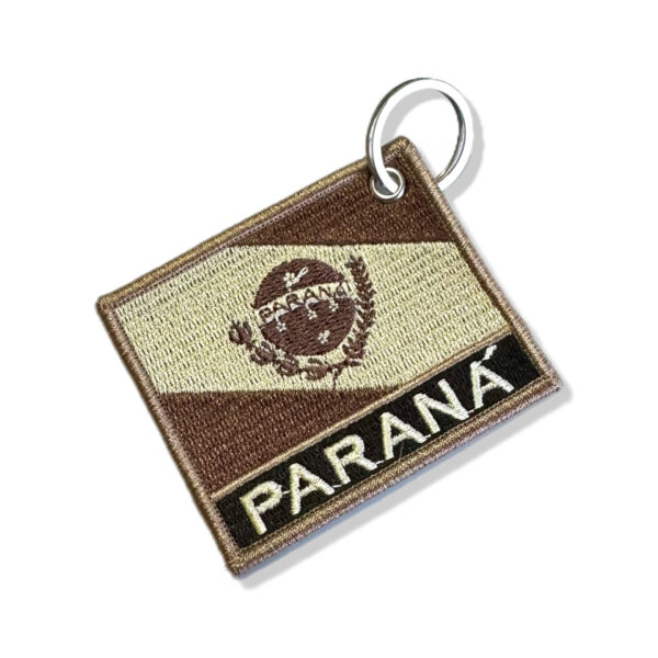 BE0174N-004 Bandeira Paraná Patch Bordado 7,5x6,3cm - Imagem 7
