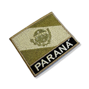BE0174N-003 Bandeira Paraná Patch Bordado 7,5×6,3cm