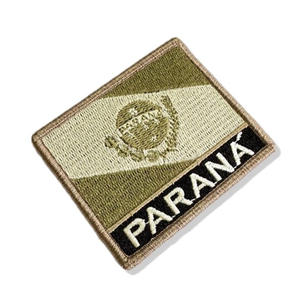 BE0174N-003 Bandeira Paraná Patch Bordado 7,5x6,3cm - Imagem 8