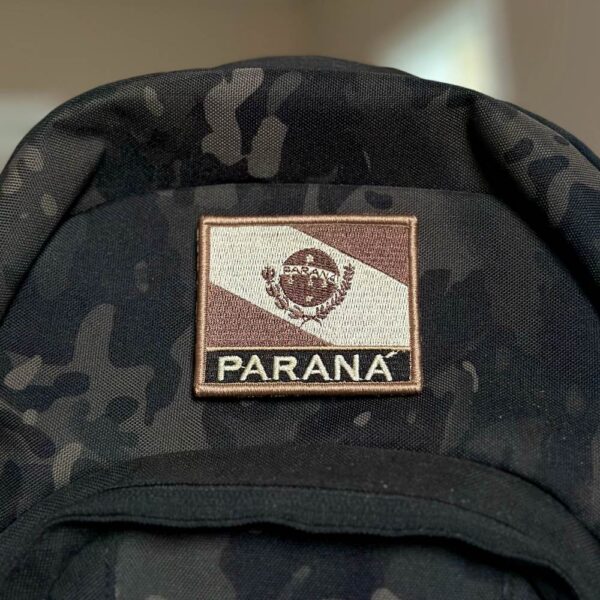 BE0174N-004 Bandeira Paraná Patch Bordado 7,5x6,3cm - Imagem 3
