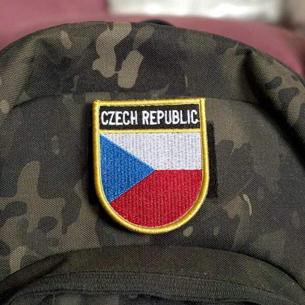 BPCZET001 Republica Tcheca Bandeira Patch Termo Adesivo - Imagem 7