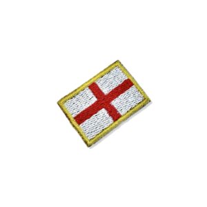 BP0176-031 Bandeira Inglaterra Patch Bordado 3,8×2,5cm