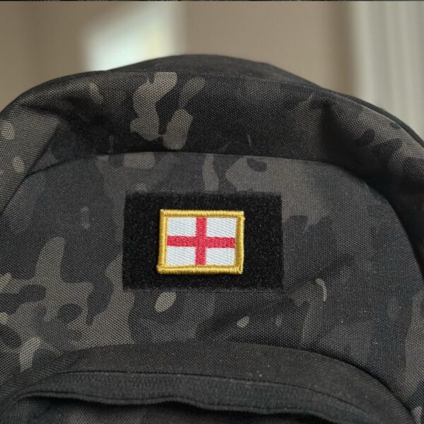 BP0176-031 Bandeira Inglaterra Patch Bordado 3,8x2,5cm - Imagem 5