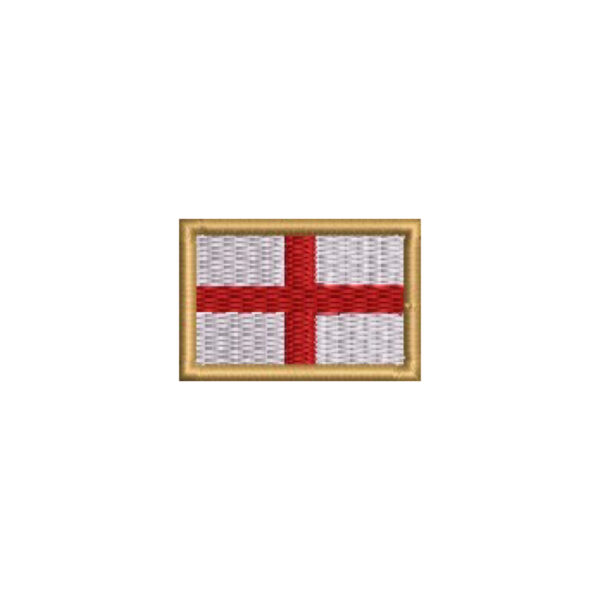 BP0176-031 Bandeira Inglaterra Patch Bordado 3,8x2,5cm - Imagem 8