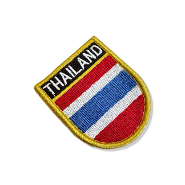 BP0206E-011 Bandeira Tailândia Patch Bordado 5,7x6,8cm - Imagem 6