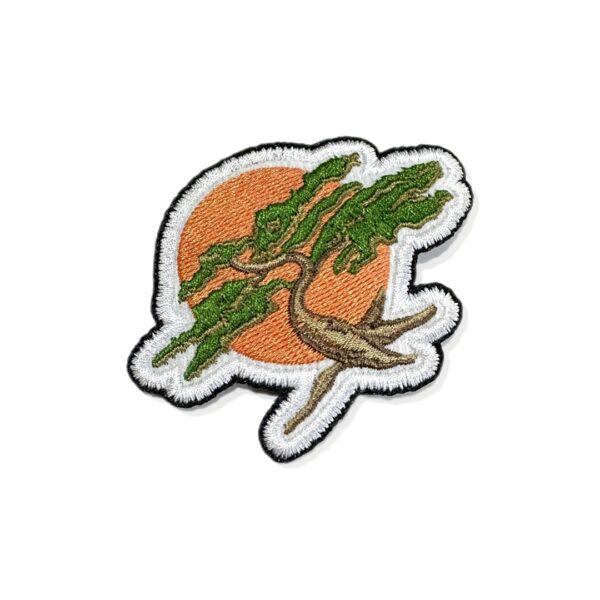 AM0245-011 Okinawa Karatê Japão Patch Bordado 8x6cm - Imagem 3