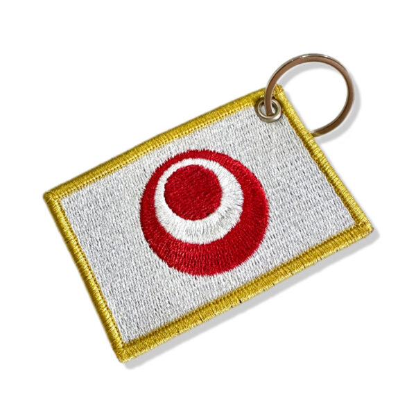 BE0414-001 Bandeira Okinawa Patch Bordado 7,5x5,0cm - Imagem 5