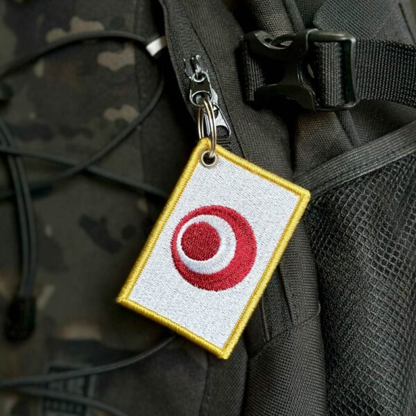 BE0414-001 Bandeira Okinawa Patch Bordado 7,5x5,0cm - Imagem 6