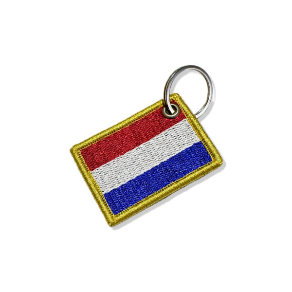 BP0033-011 Bandeira Paises Baixos Patch Bordado 5,7x3,8cm - Imagem 5