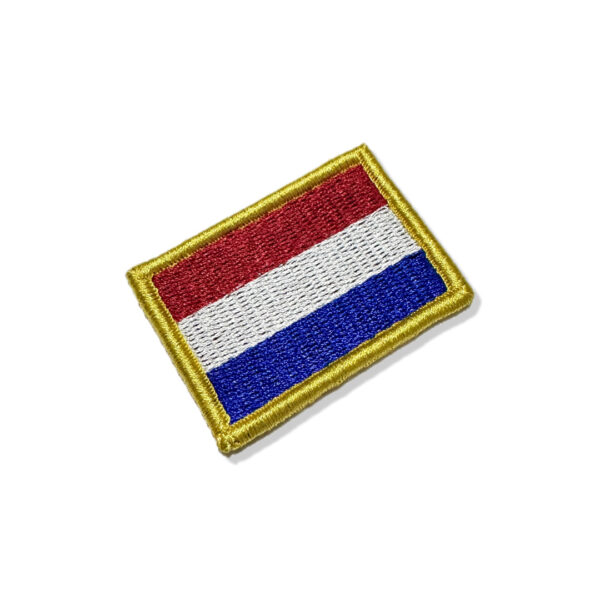 BP0033-011 Bandeira Paises Baixos Patch Bordado 5,7x3,8cm - Imagem 3