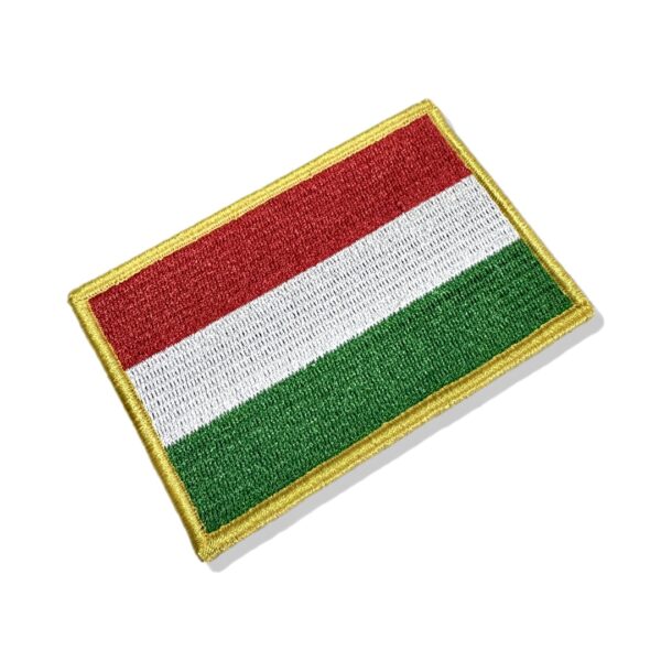 BP0406-021 Hungria Patch Bordado 10,2x6,8cm - Imagem 3