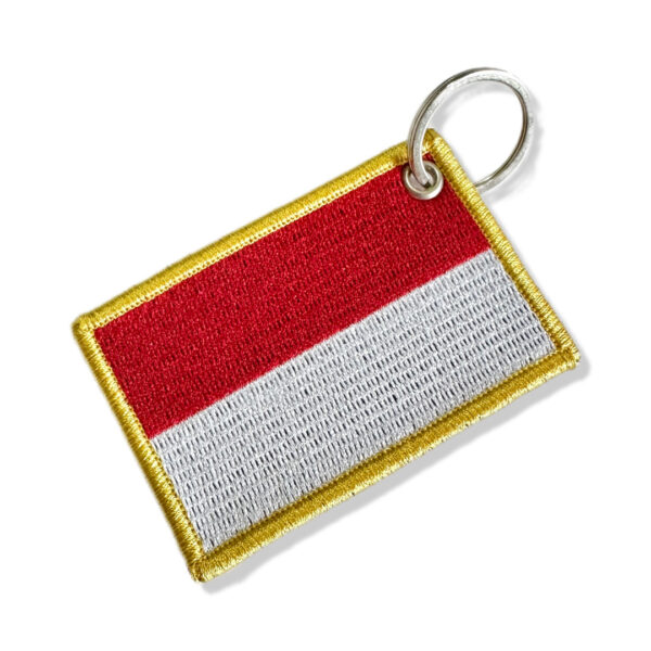 BP0419-001 Indonésia Patch Bordado 7,5x5,0cm - Imagem 5