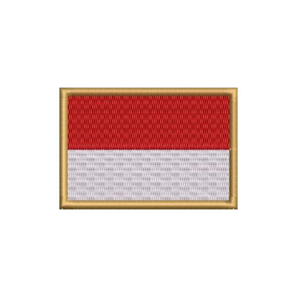 BP0419-001 Indonésia Patch Bordado 7,5x5,0cm - Imagem 7