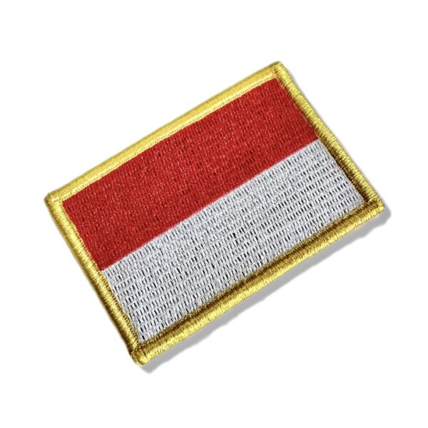 BP0419-001 Indonésia Patch Bordado 7,5x5,0cm - Imagem 3