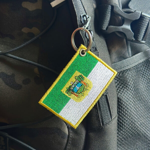 BE0139-001 Bandeira Rio Grande do Norte Bordado 7,5x5,0cm - Imagem 6